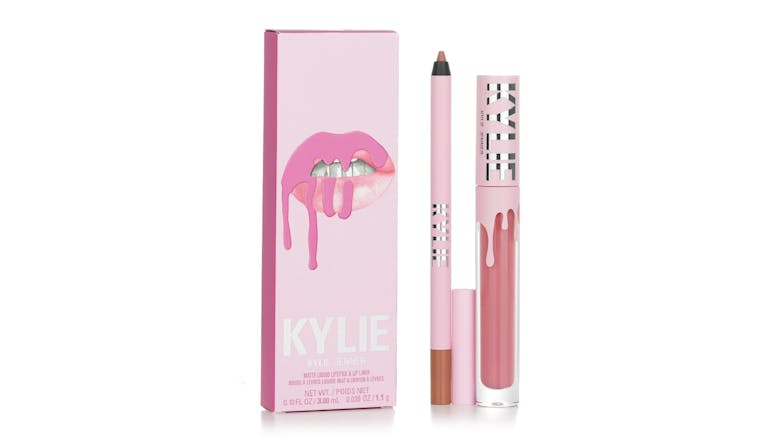 Kylie By Kylie Jenner Matte Lip Kit: Matte Liquid Lipstick 3ml + Lip Liner 1.1g - # 808 Kylie Matte - 2pcs