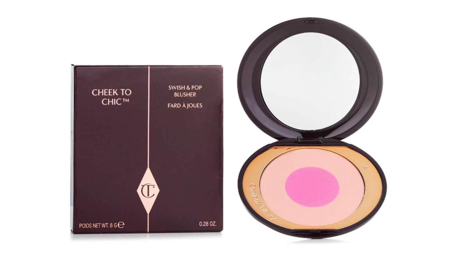 Charlotte Tilbury Cheek To Chic Swish & Pop Blusher - # Love Is The Drug - 8g/0.28oz