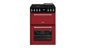 Belling 60cm Dual Fuel Freestanding Oven with Gas Cooktop - Chilli Red (Colour Boutique Mini/BMR60DODFCHR)