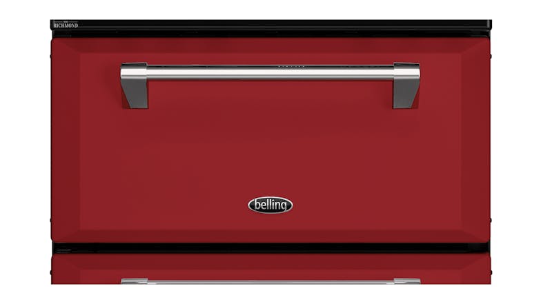 Belling 60cm Dual Fuel Freestanding Oven with Gas Cooktop - Chilli Red (Colour Boutique Mini/BMR60DODFCHR)