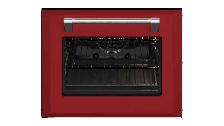 Belling 60cm Dual Fuel Freestanding Oven with Gas Cooktop - Chilli Red (Colour Boutique Mini/BMR60DODFCHR)