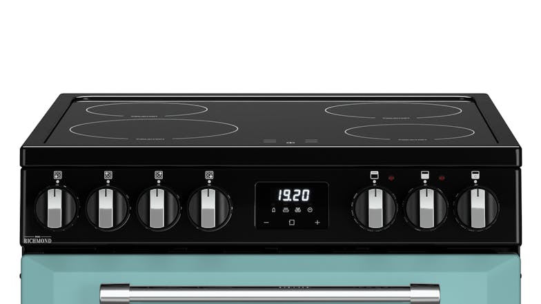 Belling 60cm Freestanding Oven with Induction Cooktop - Country Blue (Colour Boutique Mini/BMR60DOINDCB)