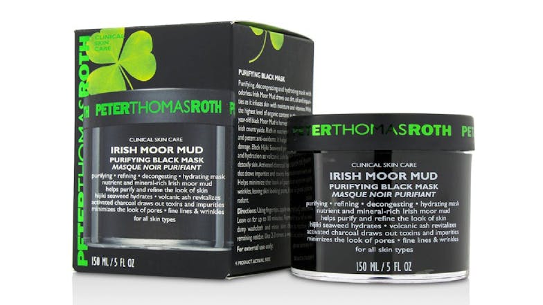 Peter Thomas Roth Irish Moor Mud Purifying Black Mask - 150ml/5oz