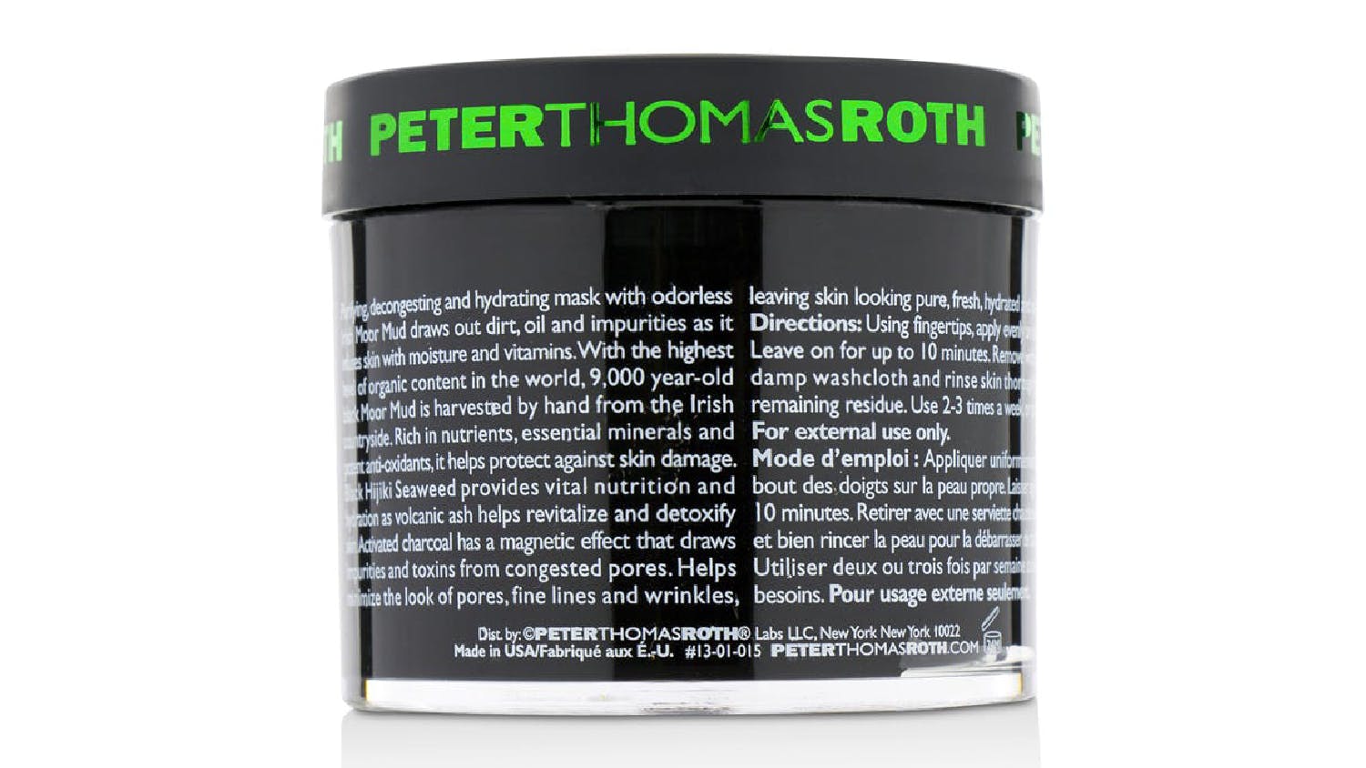 Peter Thomas Roth Irish Moor Mud Purifying Black Mask - 150ml/5oz