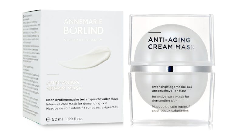 Annemarie Borlind Anti-Aging Cream Mask - Intensive Care Mask For Demanding Skin - 50ml/1.69oz