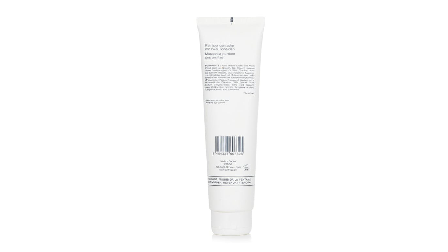 Sothys Purifying Two-Clay Mask (Salon Size) - 150ml/5.07oz