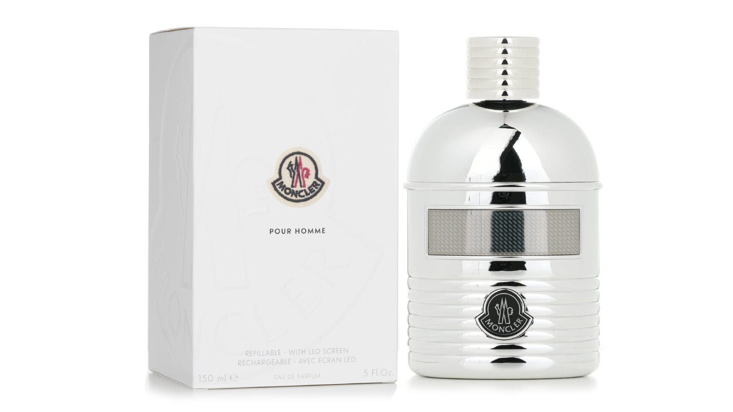 Moncler Moncler Pour Homme Eau De Parfum Spray (With LED Screen) - 150ml/5oz