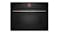 Bosch 45cm 16 Function Built-In Compact Microwave Oven - Black (Series 8/CMG7241B1A)