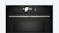 Bosch 45cm Pyrolytic 22 Function Built-In Compact Microwave Oven - Black (Series 8/CMG778NB1)