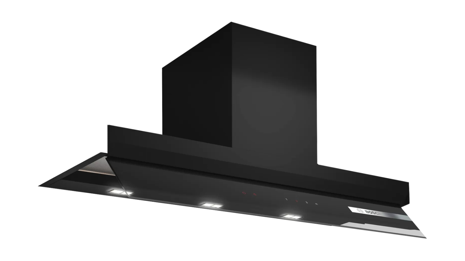 Bosch 90cm Design & Storage Integrated Rangehood - Black (Series 6/DBB97AM60A)