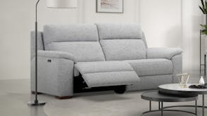 Hatfield 3 Seater Fabric Electric Recliner Sofa