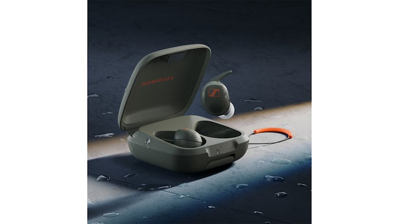 Sennheiser MOMENTUM Sport Adaptive Noise Cancelling True Wireless In-Ear Headphones - Olive