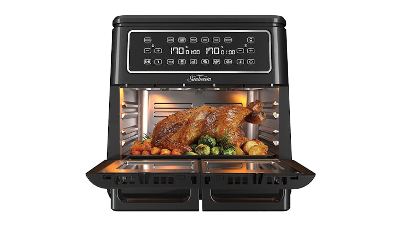 Sunbeam Multi Zone 11.4 Air Fryer Oven - Black (AFP6000BK)