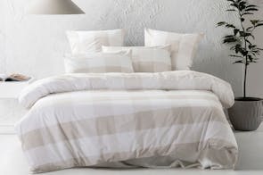 Alec Taupe Duvet Cover Set by Nu Edition