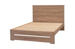 Aza King Single Bed Frame - Oak