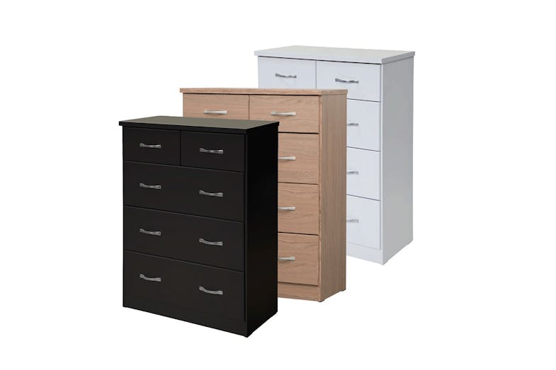 Dominic 5 Drawer Tallboy