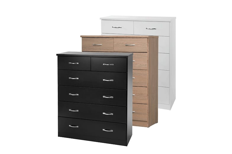 Dominic 6 Drawer Tallboy