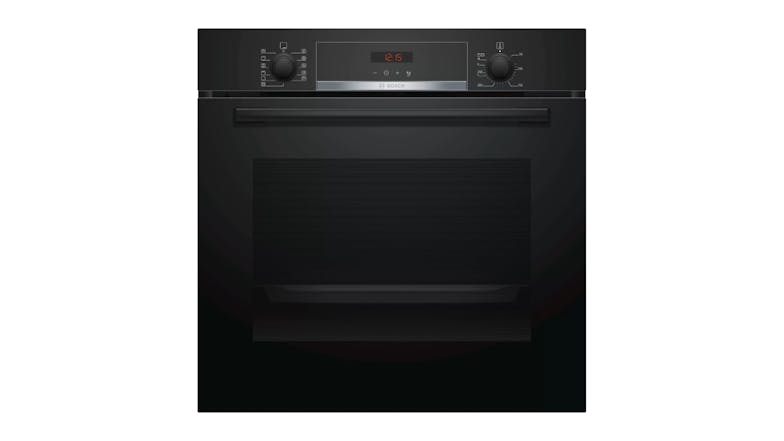 Bosch 60cm 7 Function Built-In Oven - Black (Series 4/HBA574EB0A)