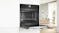 Bosch 60cm Pyrolytic 14 Function Built-In Oven - Black (Series 8/HBG776NB1A)