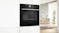 Bosch 60cm 20 Function Built-In Steam Oven - Black (Series 8/HRG776MB1A)