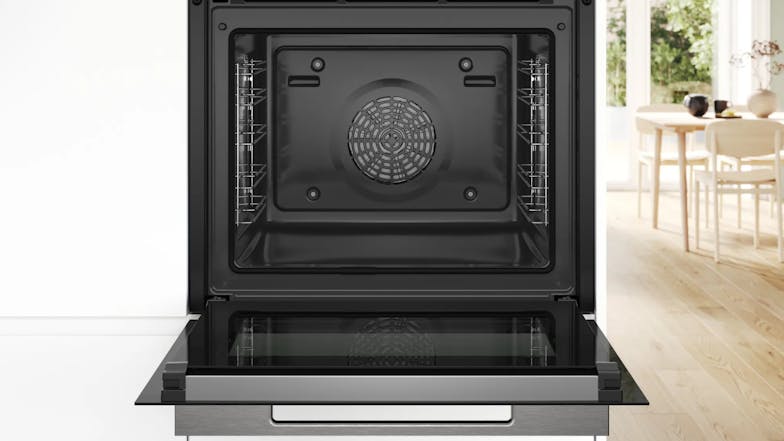 Bosch 60cm 22 Function Built-In Steam Oven - Black (Series 8/HRG7784B1)