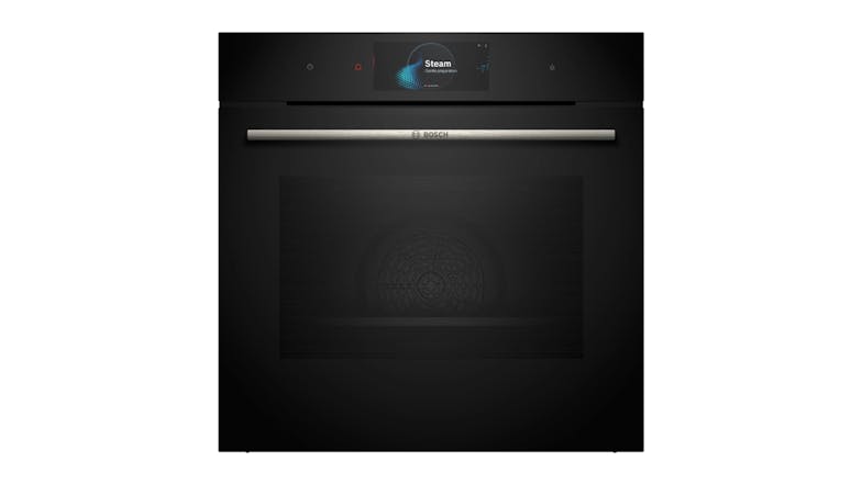 Bosch 60cm 23 Function Built-In Steam Oven - Black (Series 8/HSG758DB1A)