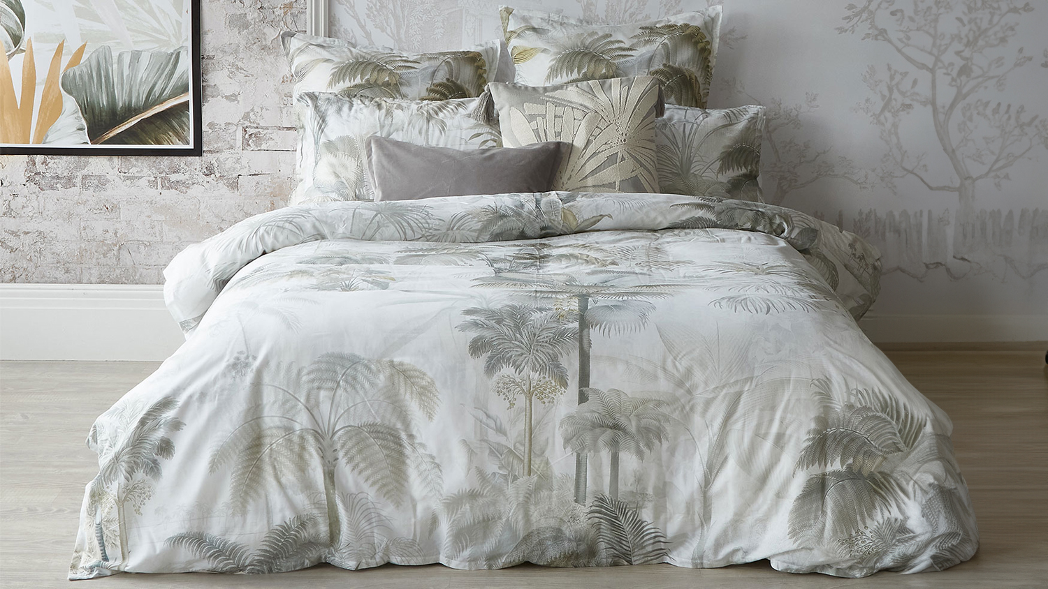 Botanical Duvet Cover Set by Luxotic Super King AU Harvey Norman New Zealand