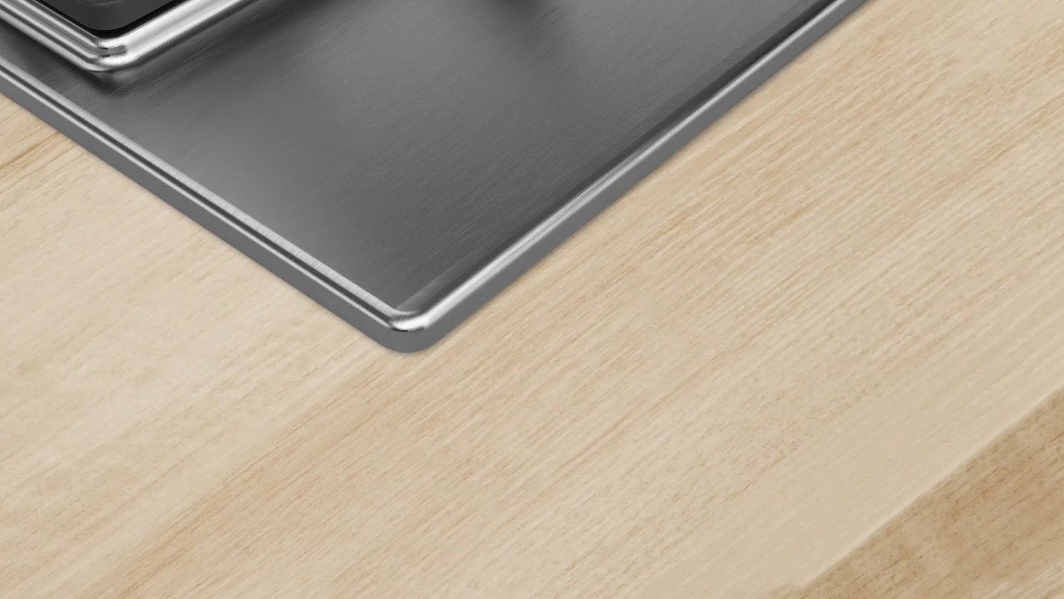 Bosch 90cm 6 Burner Gas on Steel Cooktop Stainless Steel (Series 6/PCT9A5B90A) Harvey Norman