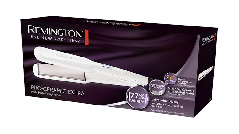 Remington Pro-Ceramic Extra Wide Plate Hair Straightener (S5527AU)