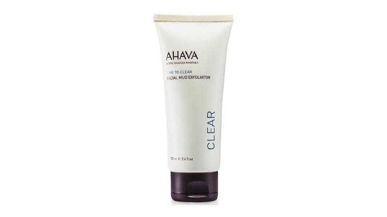 Ahava Time To Clear Facial Mud Exfoliator - 100ml/3.4oz