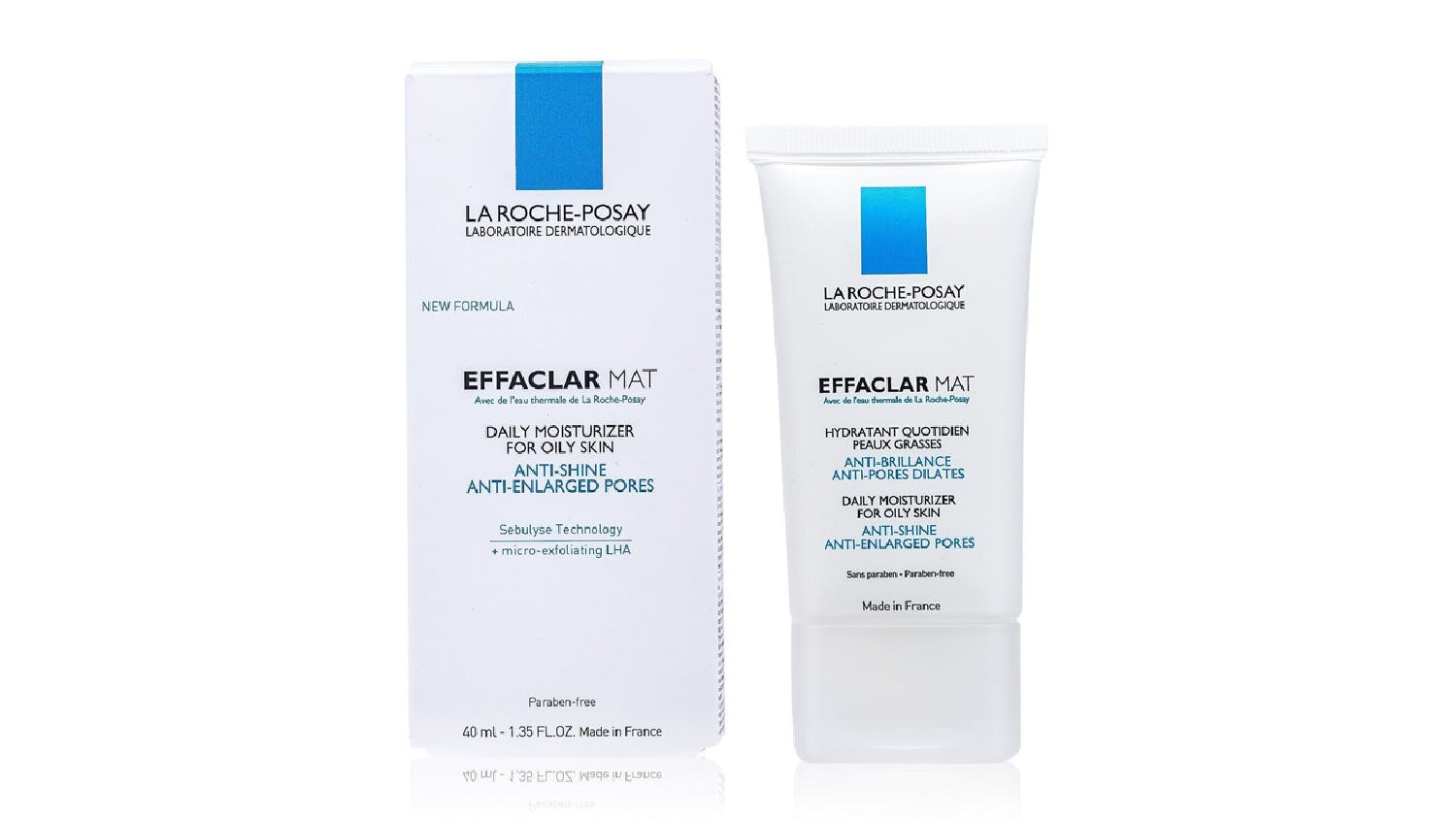 La Roche Posay Effaclar Mat Daily Moisturiser (New Formula, For Oily Skin) - 40ml/1.35oz