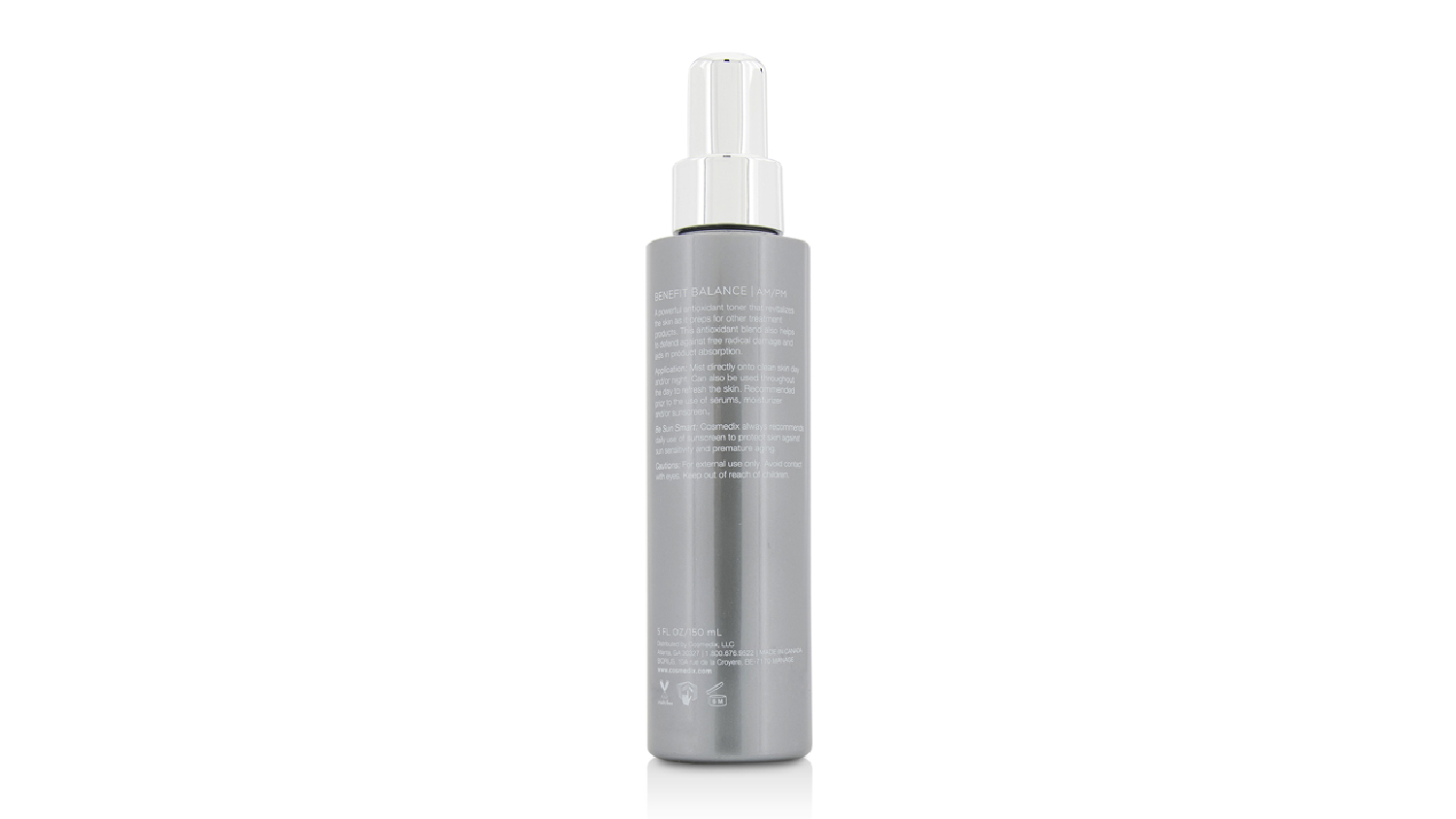 CosMedix Benefit Balance Antioxidant Infused Toning Mist - 150ml/5oz