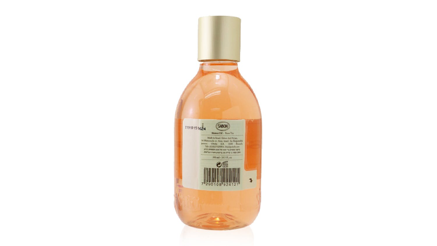 Sabon Shower Oil - Rose Tea (Plastic Bottle) - 300ml/10.5oz