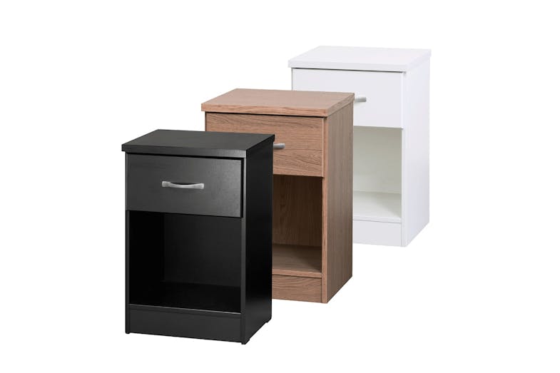 Dominic 1 Drawer Bedside