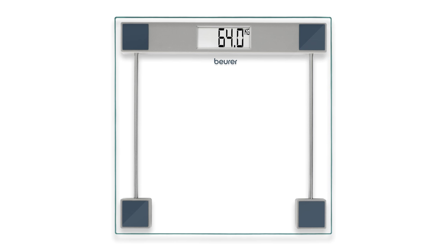 A front view of the Beurer GS11 Digital Glass Scale