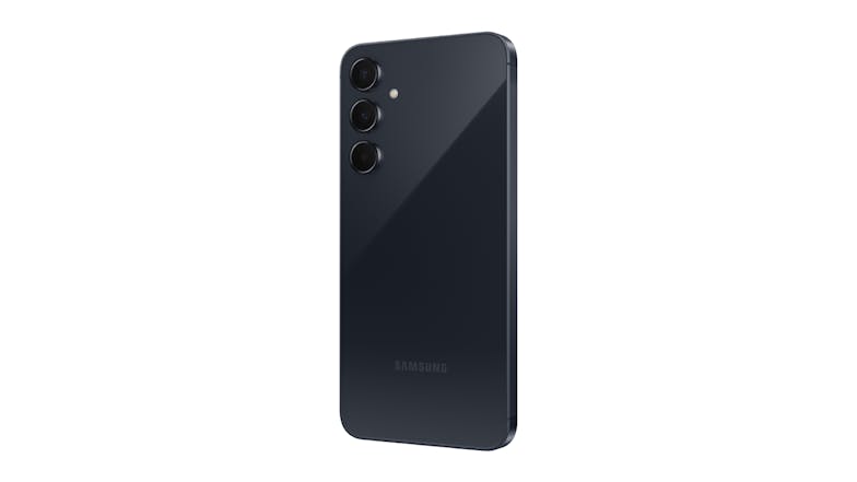 Samsung Galaxy A55 5G 256GB Smartphone - Navy Blue (Spark/Open Network) with Prepay SIM Card
