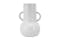 Kef 20cm Matte White Vase by NF Living