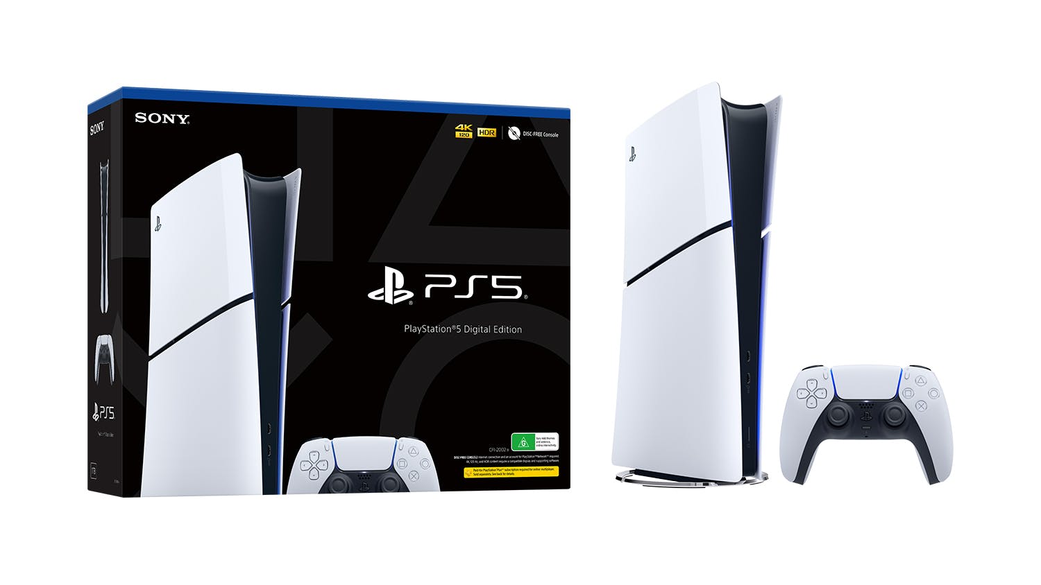 PlayStation 5 Slim Digital Edition Console - 1TB (White)
