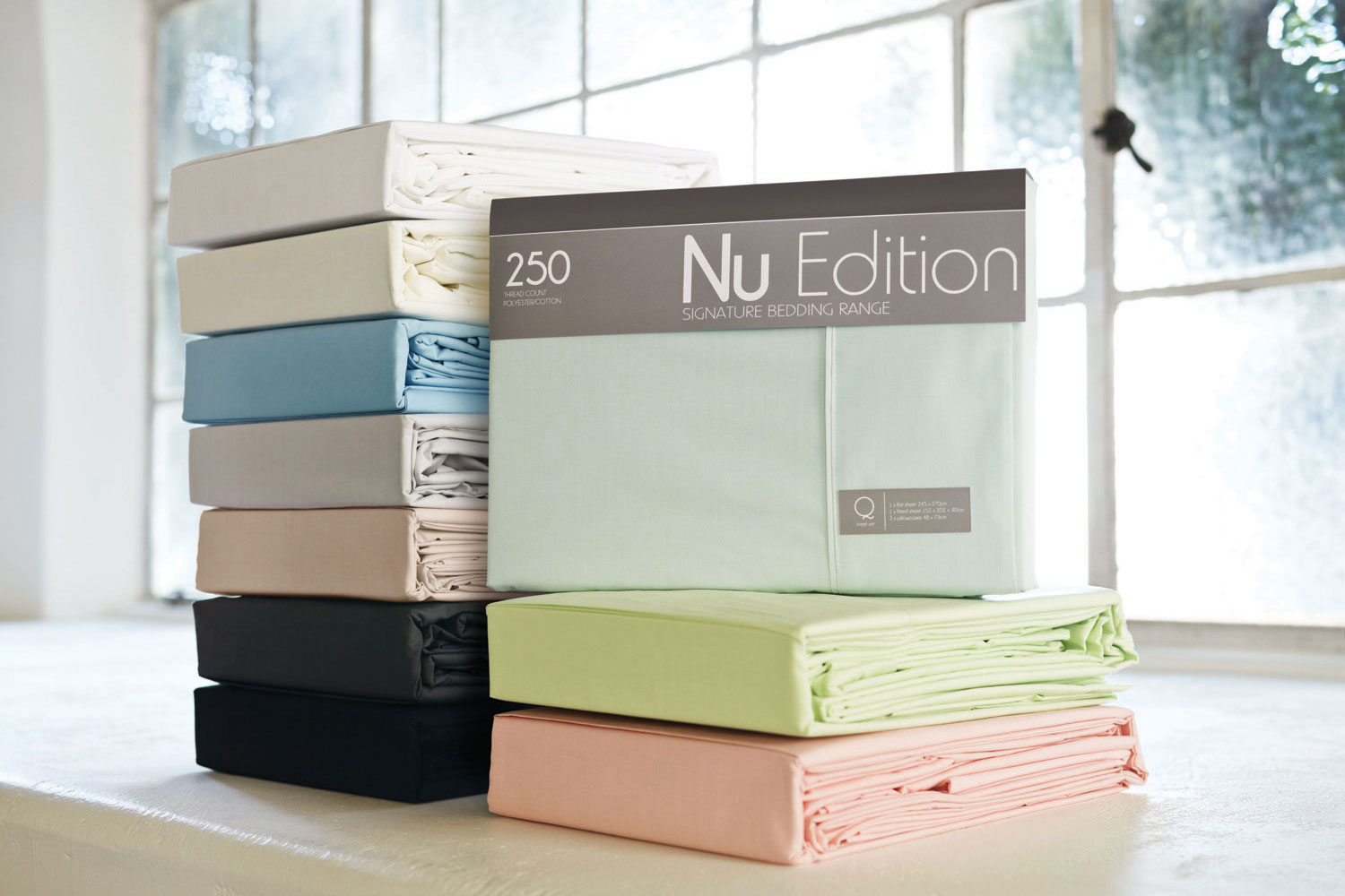 250tc Polycotton Sheet Set by Nu Edition