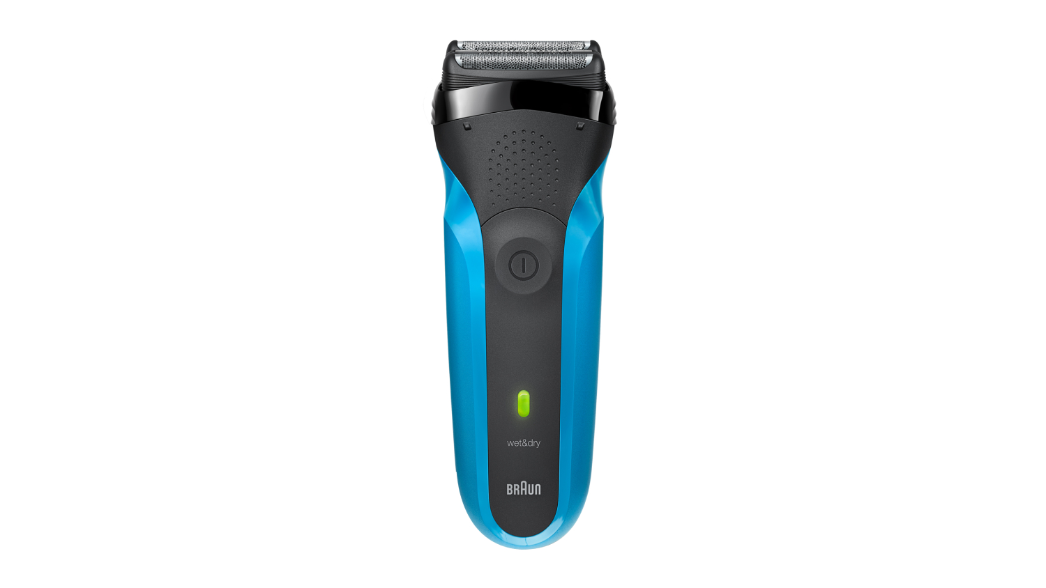 Braun Series 3 Wet & Dry Shaver - Black/Blue (310s)
