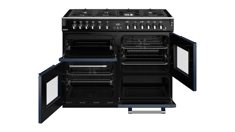 Belling 110cm Dual Fuel Freestanding Oven with Gas Cooktop - Midnight Blue (Colour Boutique/BRD100DFMB)