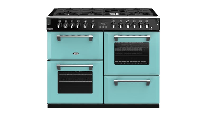 Belling 110cm Dual Fuel Freestanding Oven with Gas Cooktop - Country Blue (Colour Boutique/BRD1100DFCB)