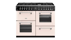 Belling 110cm Dual Fuel Freestanding Oven with Gas Cooktop - Dusty Pink (Colour Boutique/BRD1100DFDP)