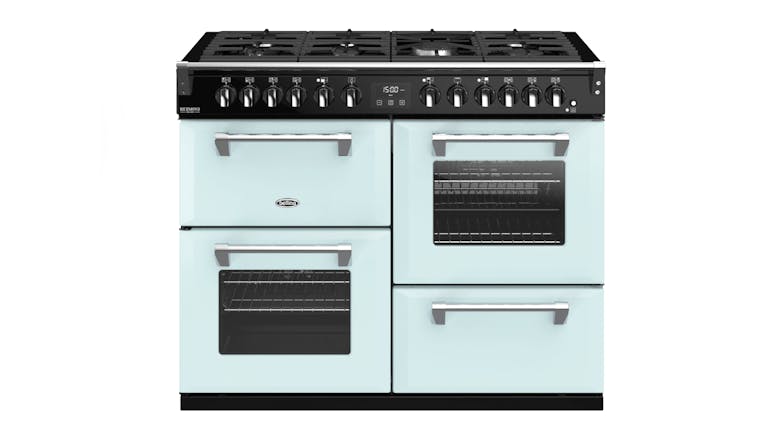 Belling 110cm Dual Fuel Freestanding Oven with Gas Cooktop - Seafoam Blue (Colour Boutique/BRD1100DFSB)