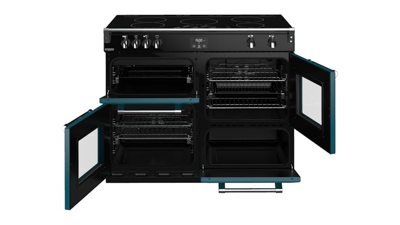 Belling 110cm Freestanding Oven with Induction Cooktop - Kingfisher Teal (Colour Boutique/BRD1100IKT)