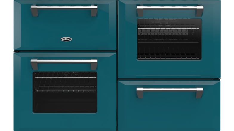 Belling 110cm Freestanding Oven with Induction Cooktop - Kingfisher Teal (Colour Boutique/BRD1100IKT)