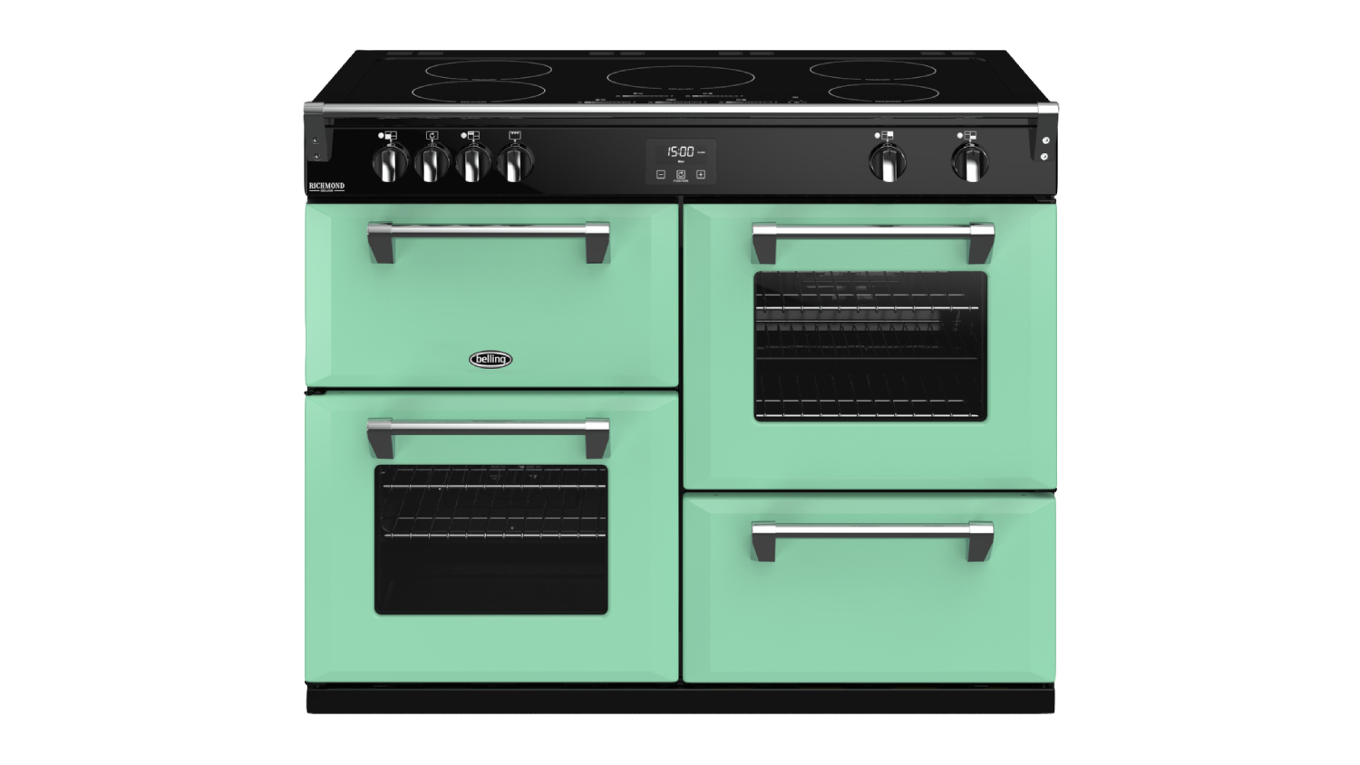Belling 110cm Freestanding Oven with Induction Cooktop Mojito Mint