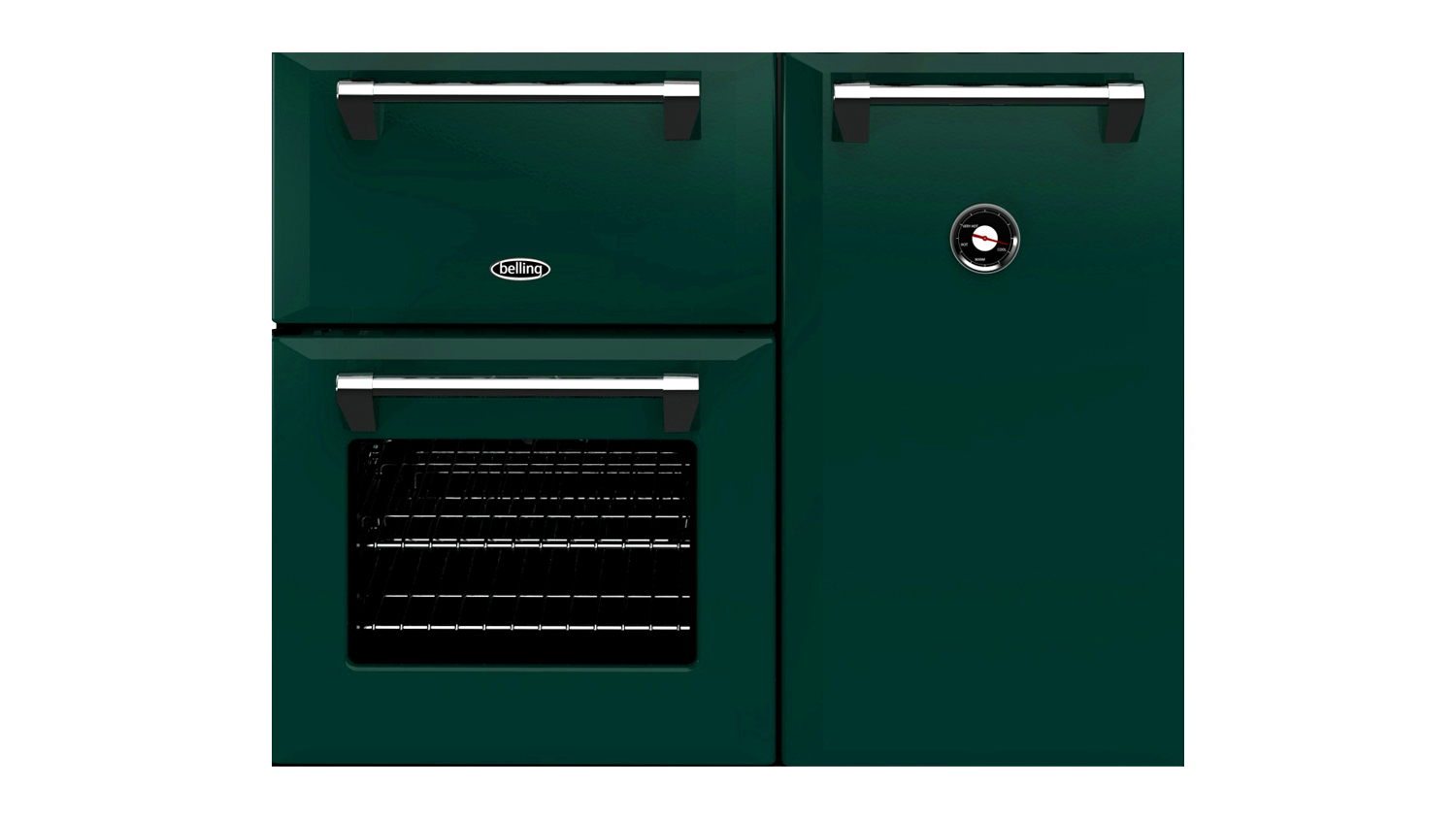 Belling 90cm Dual Fuel Freestanding Oven with Gas Cooktop Racing