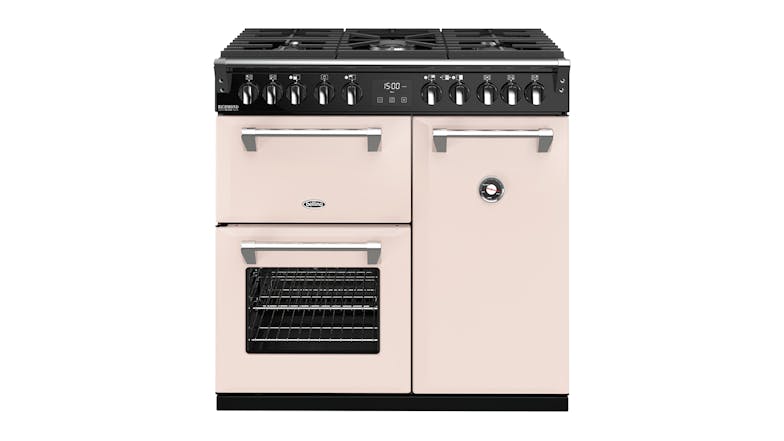 Belling 90cm Dual Fuel Freestanding Oven with Gas Cooktop - Dusty Pink (Colour Boutique/BRD900DFDP)