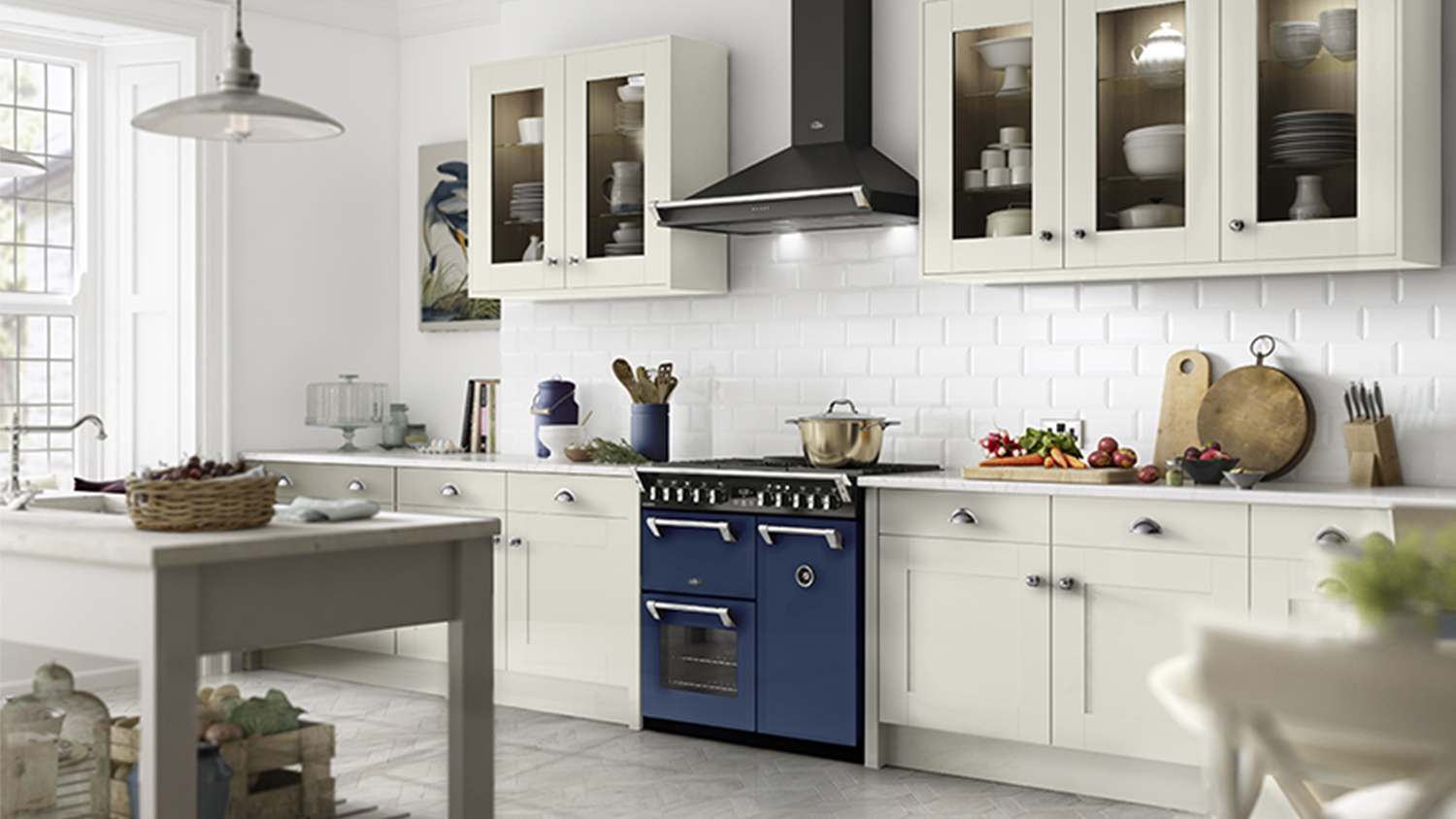 Belling 90cm Richmond Deluxe Freestanding Oven with Gas Cooktop